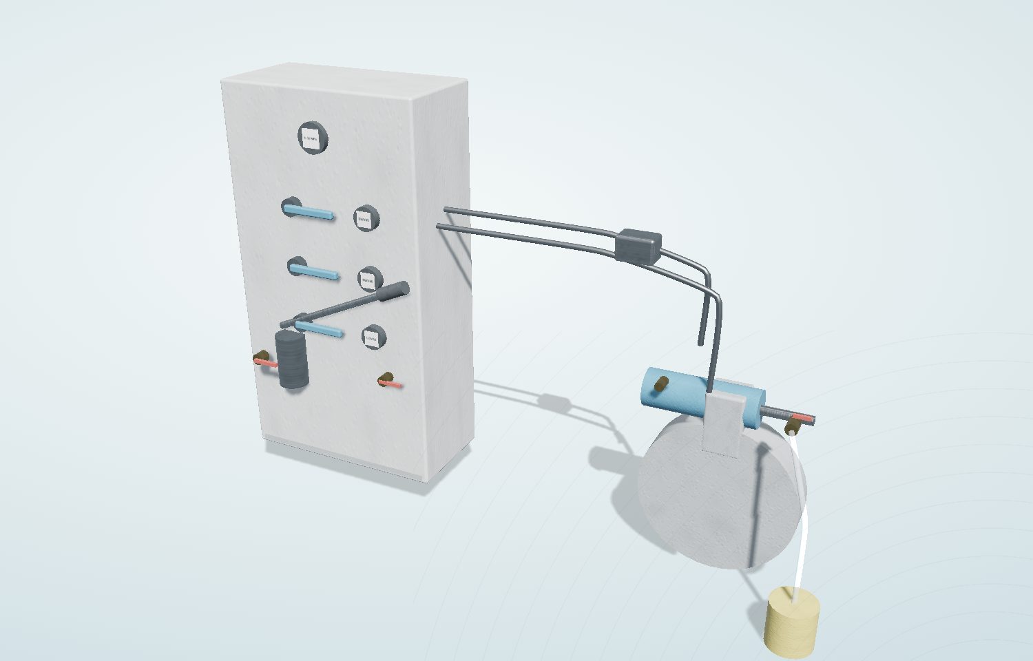 Nakakita hydraulic remote valve control